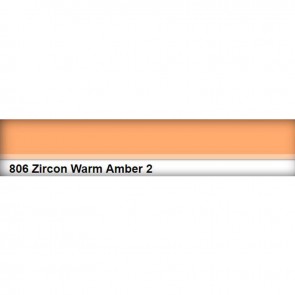 LEE Filter Rolle 806 Zircon Warm Amber 2
